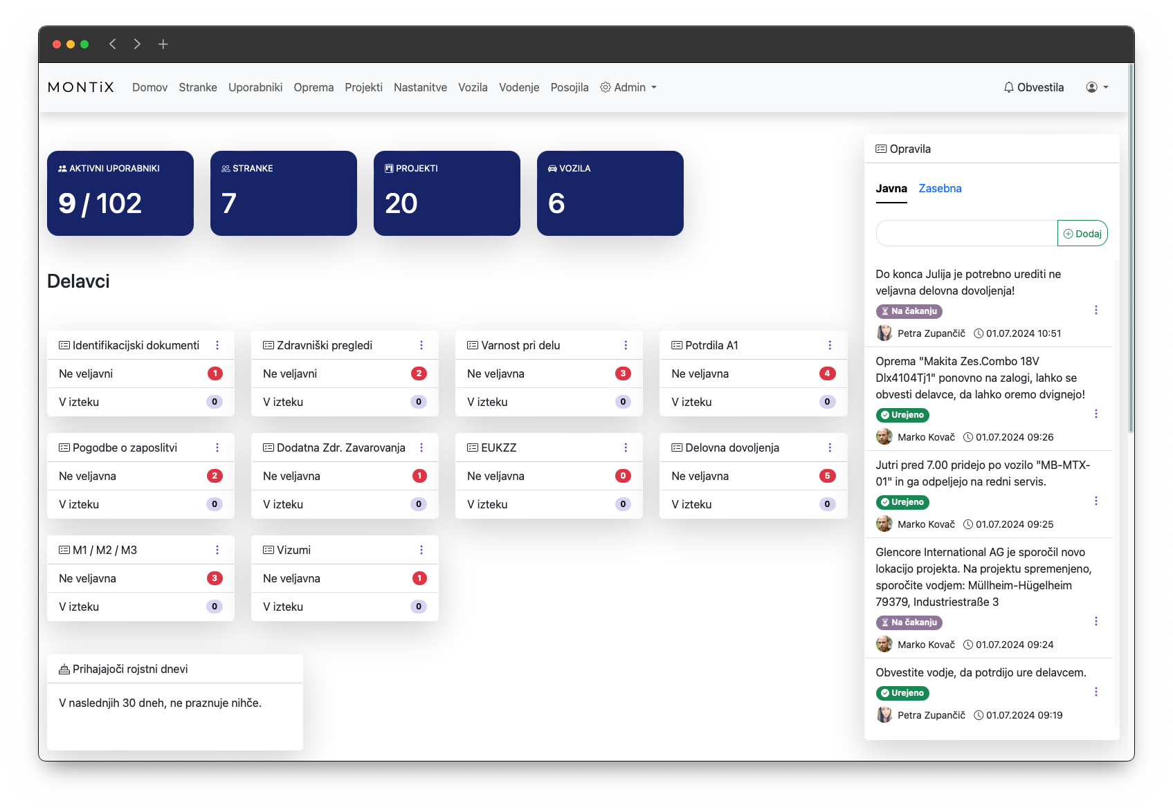 Centralni kadrovsko informacijski sistem Montix